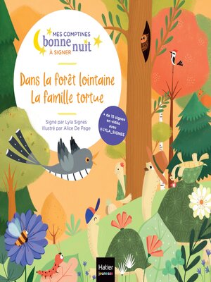 cover image of Dans la forêt lointaine, La famille tortue
